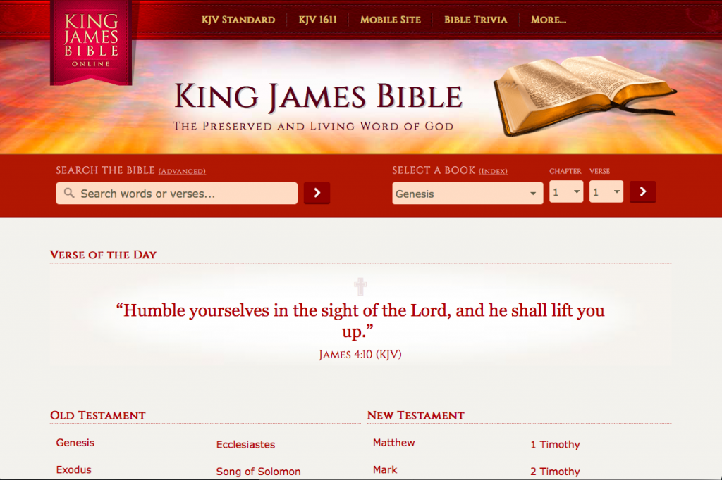 King James Bible Online For All Things Bible 