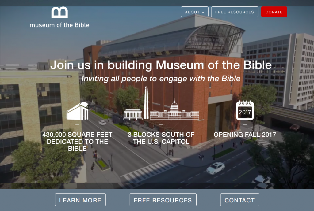 Museum of the Bible For All Things Bible