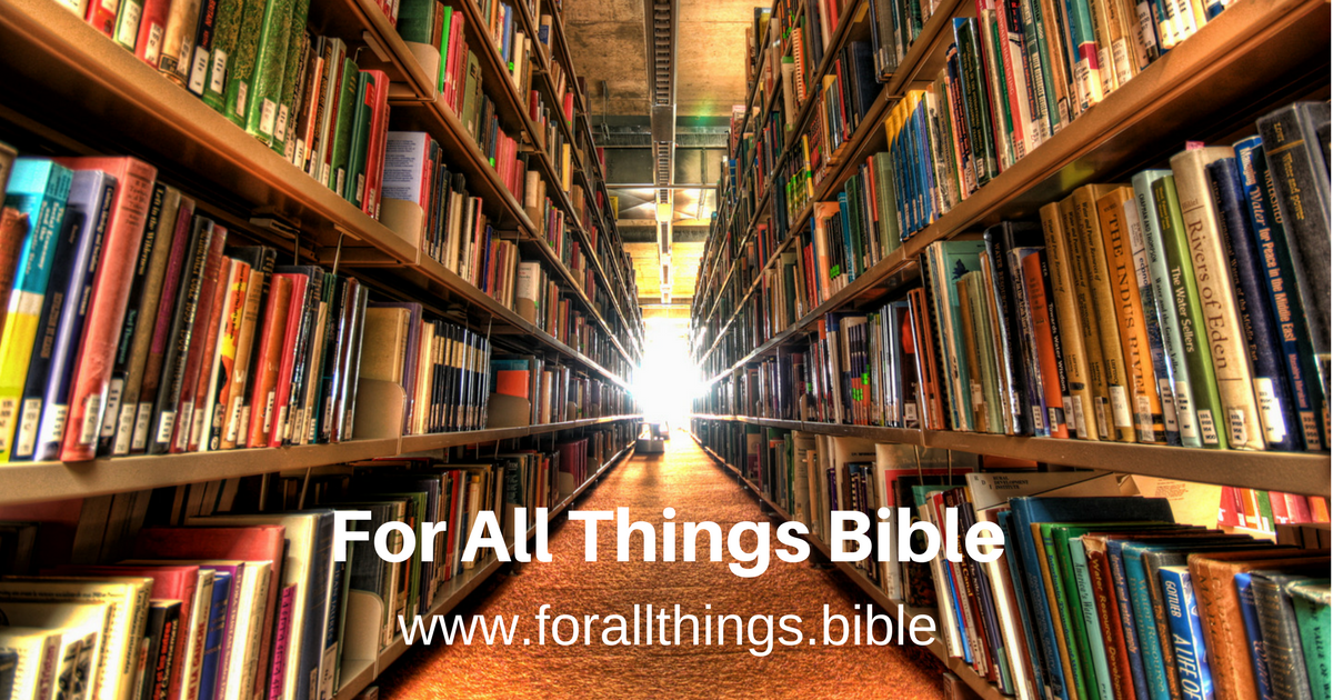 Showcase - For All Things Bible