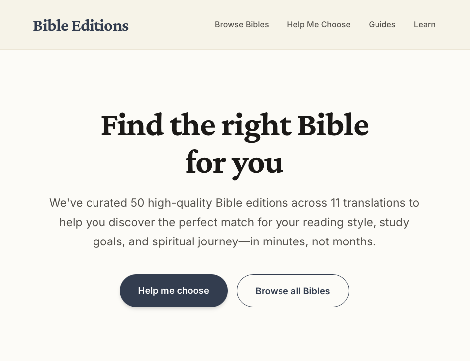 editions.bible