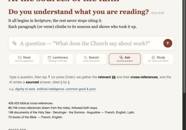 TheoFons Catholic Magisterium and Scripture cross-references